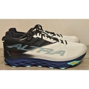 Altra Vibram Mont Blanc Mens Blue Running Shoes US 11.5 EU 46 AL0A547K043